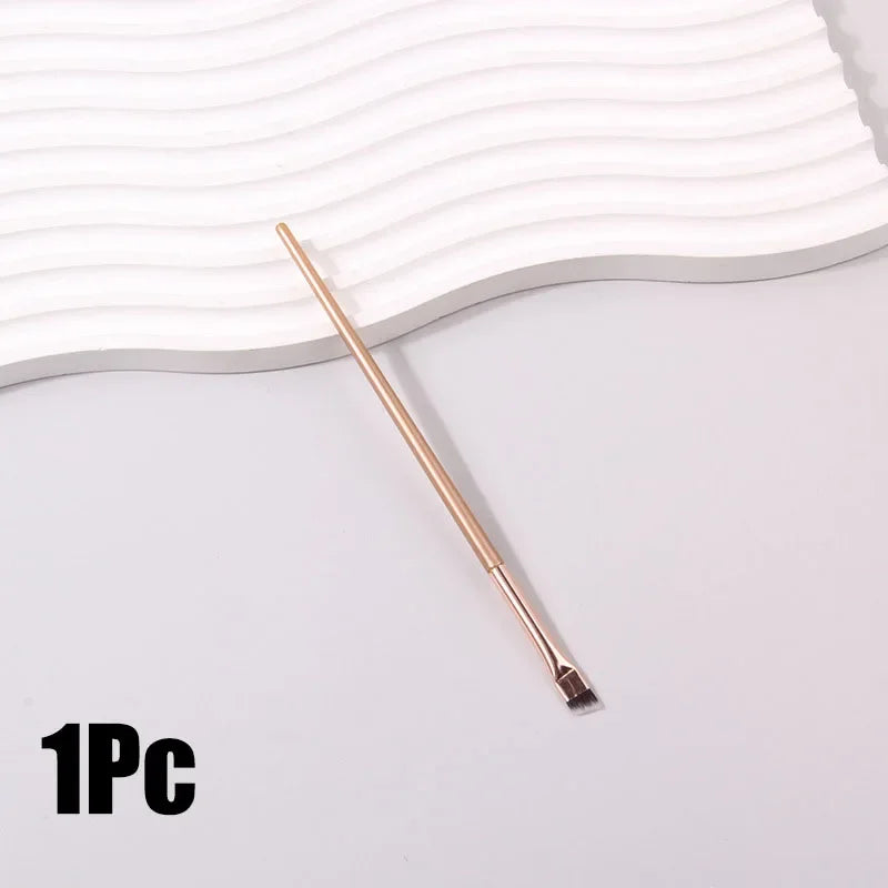2/5Pc Karsyngirl Upgrade Blade Eyeliner Brush Ultra Thin Fine Angle Flat Eyebrow Brush Under The Eyes Place Precise Detail Brush 