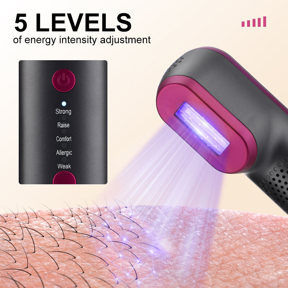 1PCS Laser Hair Removal Device for Women and Men, 100,000 Flashes, IPL Painless Laser Hair Removal