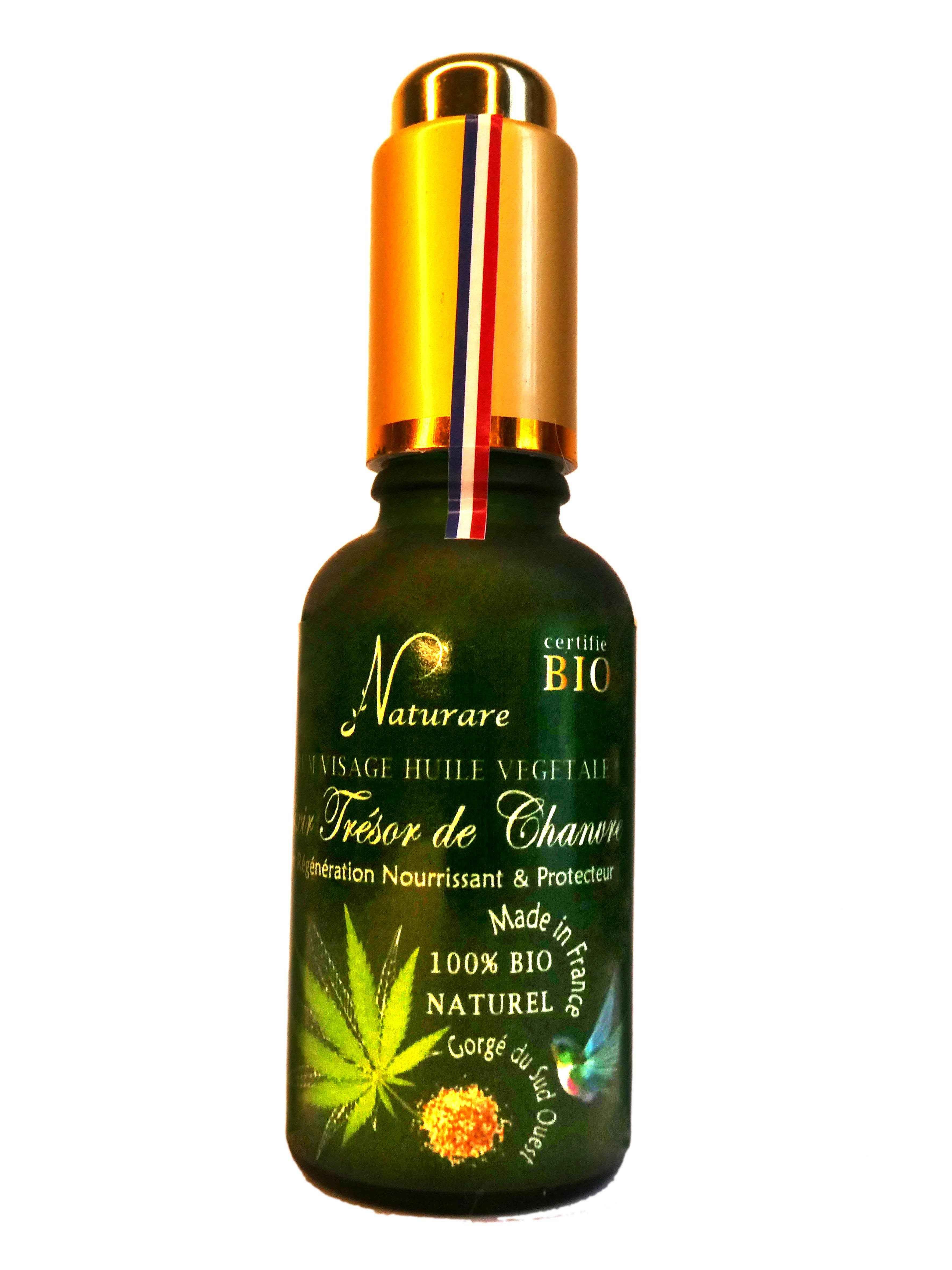 ORGANIC HEMP TREASURE ELIXIR - Vegetable Oil Serum, Food Supplements