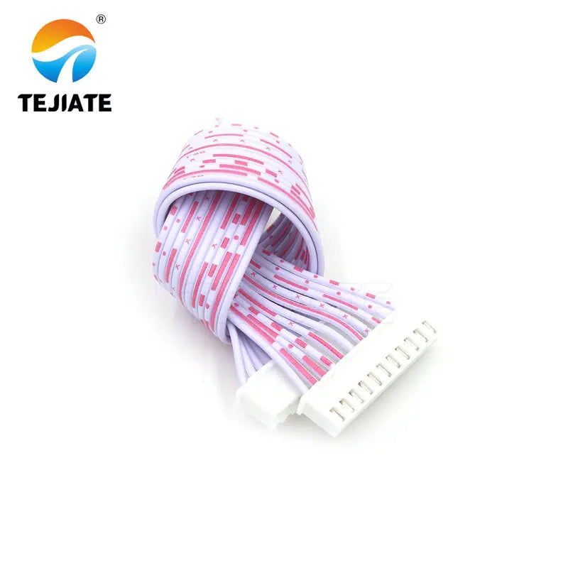 Fil électronique XH2.54, 10 pièces, 2/3/4/5/6/7/8/9/10/11/12P, ligne de Terminal rouge/blanc, fil de connexion 30CM, Double tête