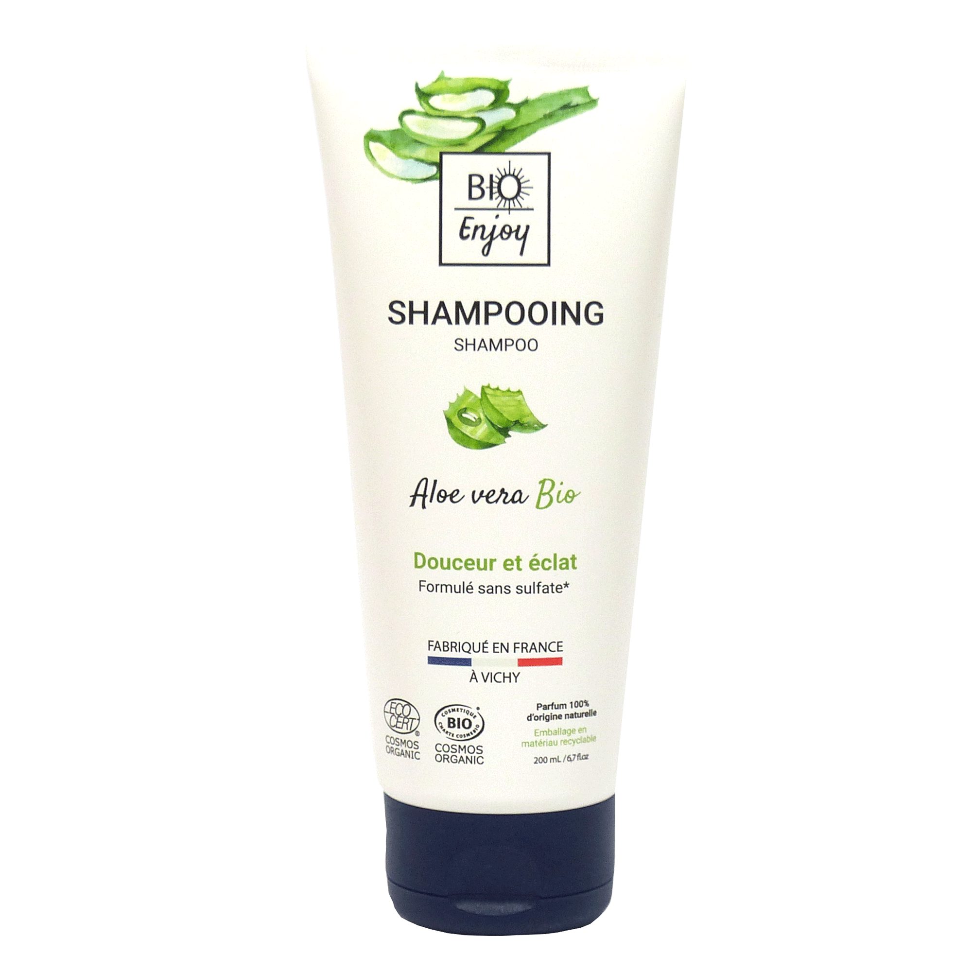 Shampooing Aloe vera Bio Cosmos Organic  - BIO Enjoy 200mL